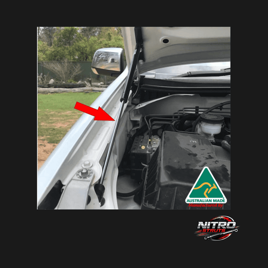 Holden RG Colorado Bonnet Gas Struts Dampers 2012-2018 (Pair) — Nitro Struts