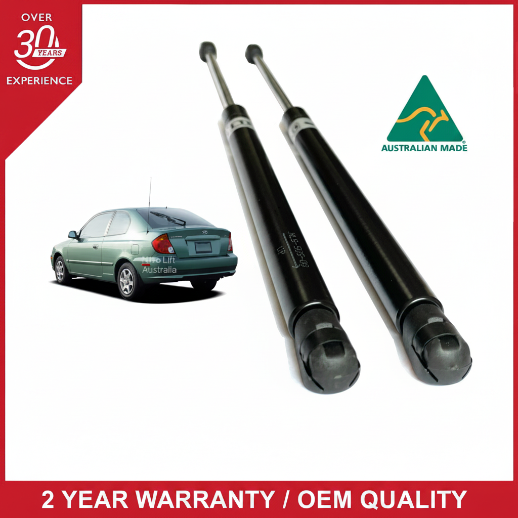Hyundai Accent Hatchback 3 and 5 Door Gas Struts 2000-2005 (Pair)