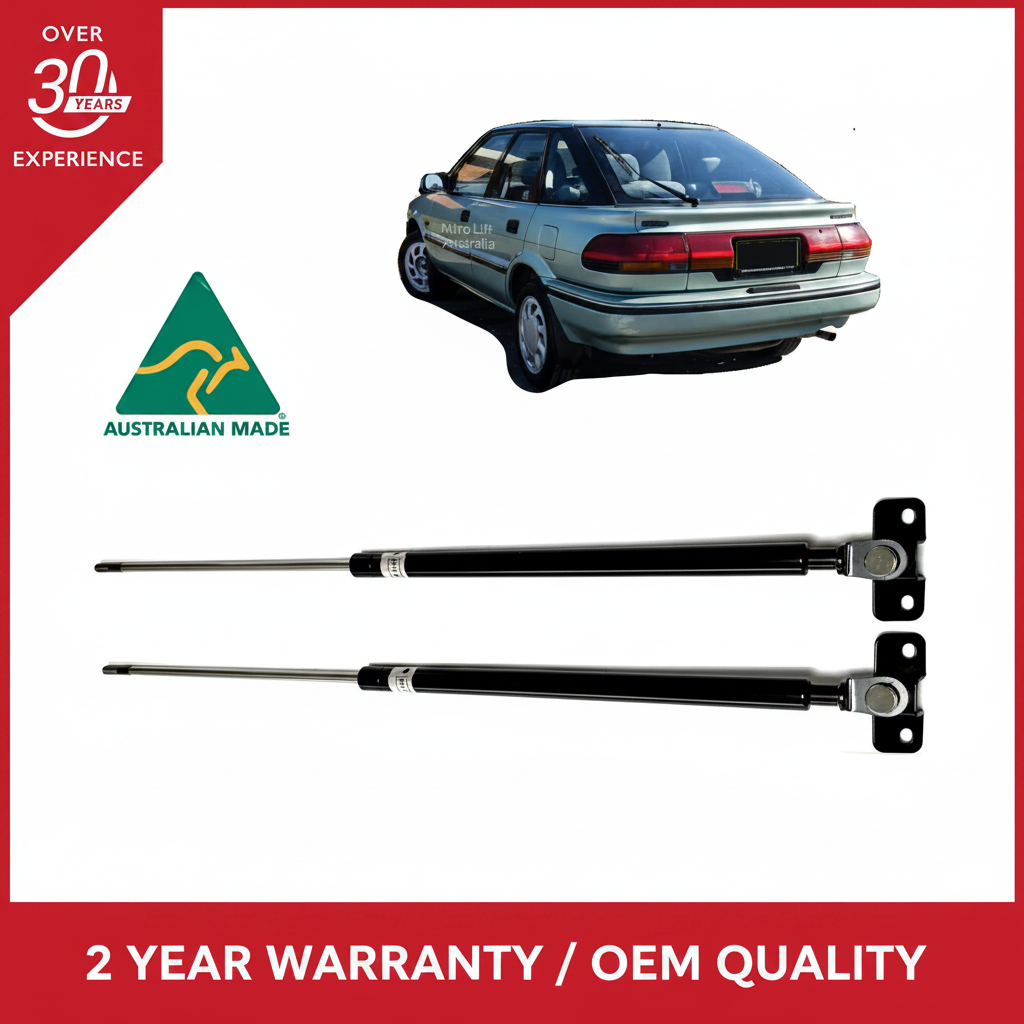 Toyota Corolla Seca AE92 Hatchback Gas Struts 1989-1994 (Pair)