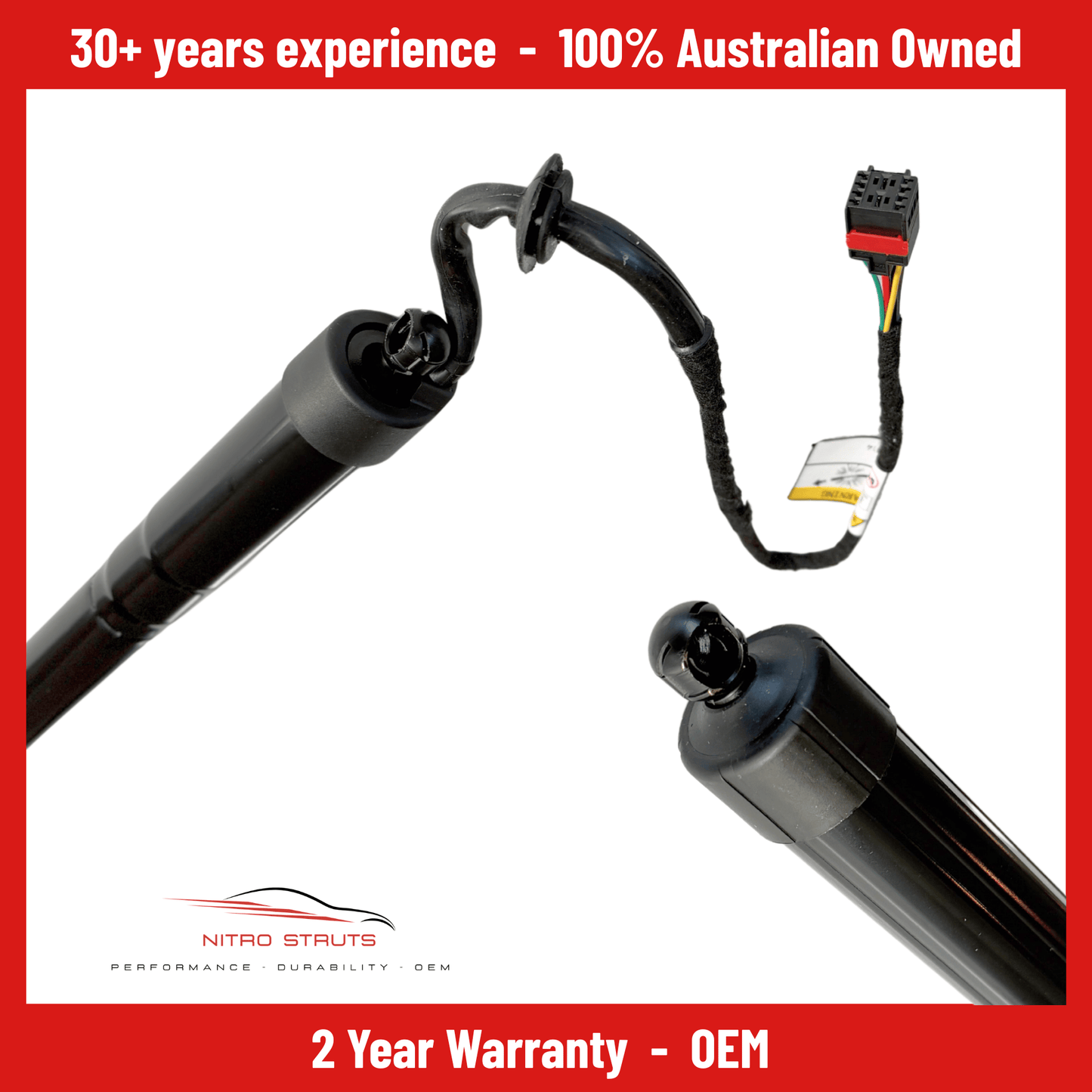 Porsche Cayenne Electric Tailgate Struts 2010–2014 (Pair) — Nitro Struts