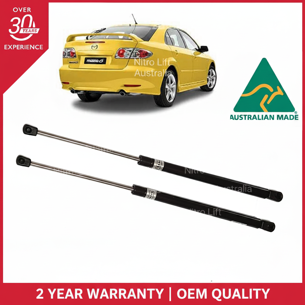 Mazda 6 Hatch Luxury Sports With Spoiler Tailgate Gas Struts 2002-2008 (Pair)