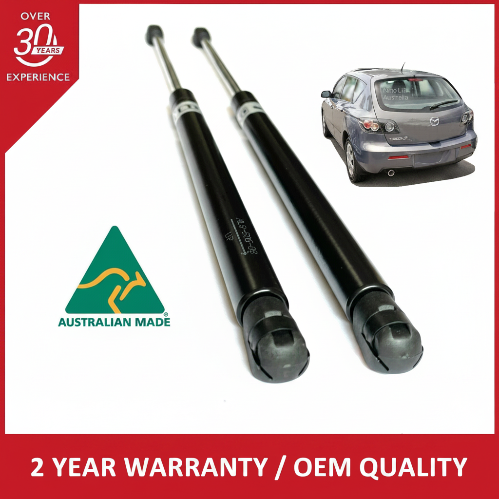 Mazda 3 BK Hatchback Tailgate Gas Struts 2004-2009 (Pair)