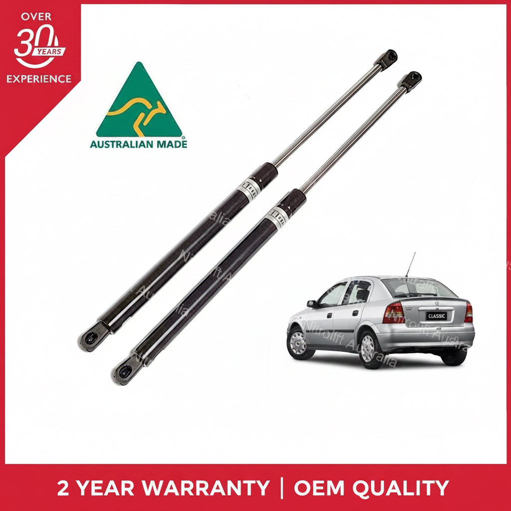 Holden Astra TS 5-Door Hatchback Tailgate Gas Struts 1998-2005 (Pair)
