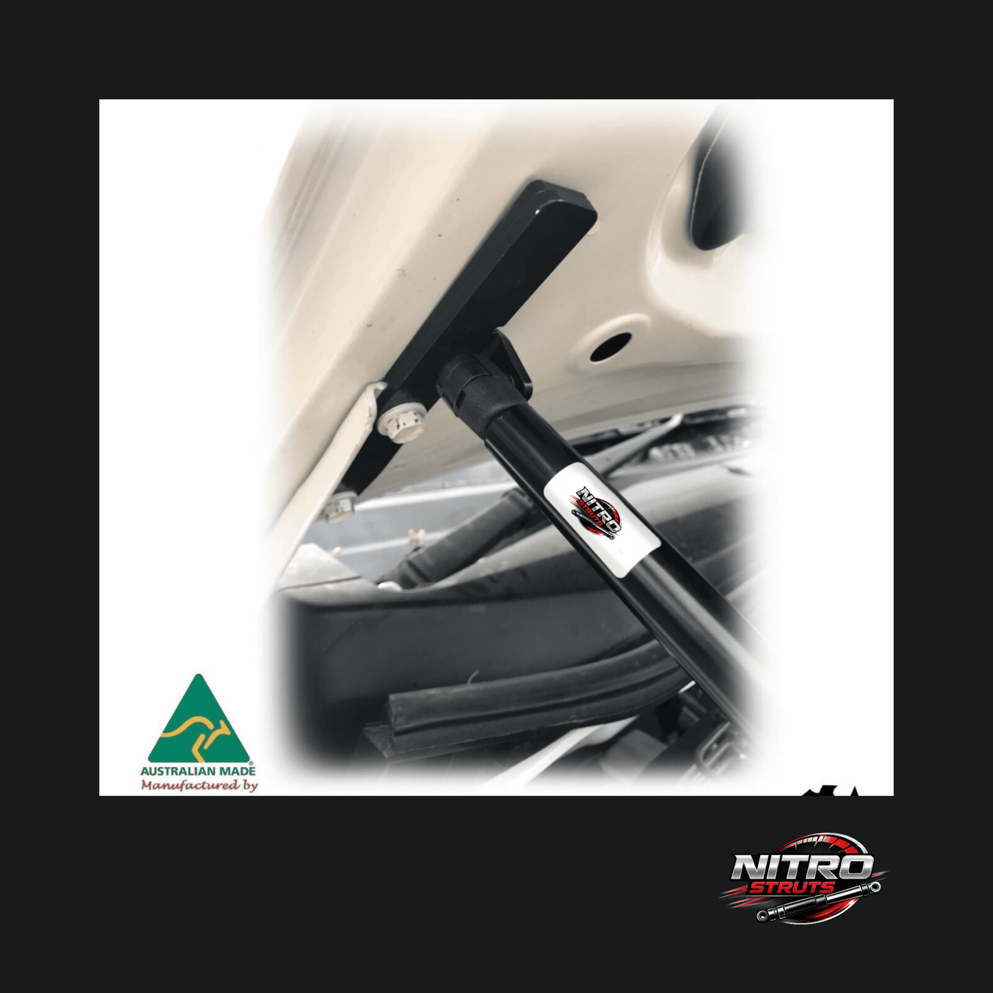 Holden RG Colorado Bonnet Gas Struts Dampers 2012-2018 (Pair) — Nitro Struts