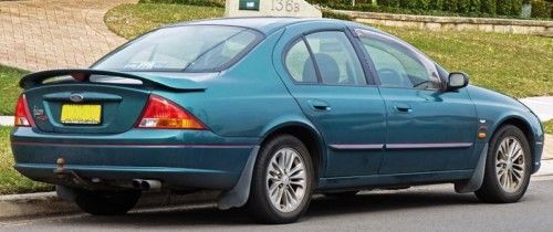 Ford Falcon AU Boot Gas Struts With Spoiler (Pair)