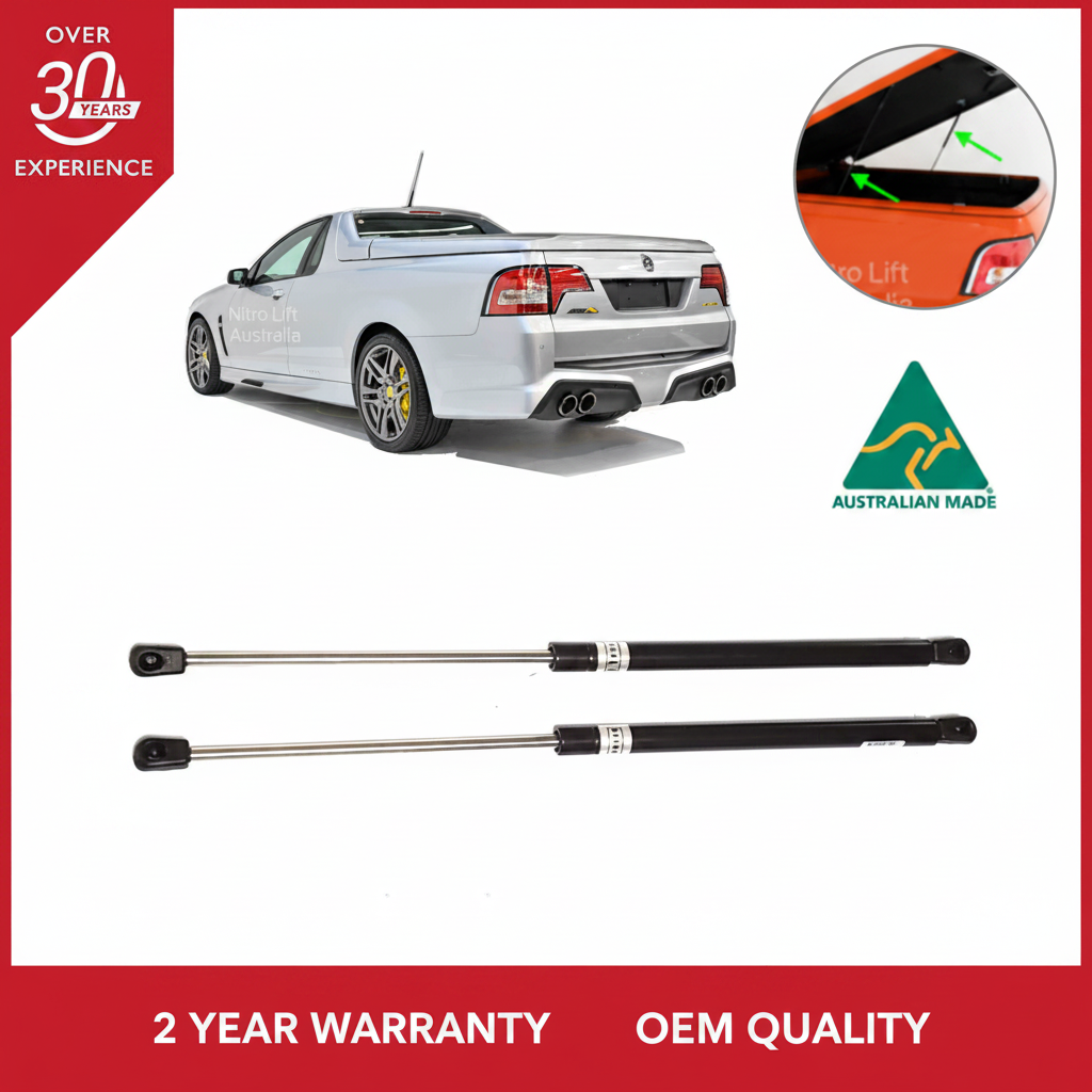 Holden Commodore Maloo Ute Hardtop Tonneau Cover Gas Struts 700mm (Pair)