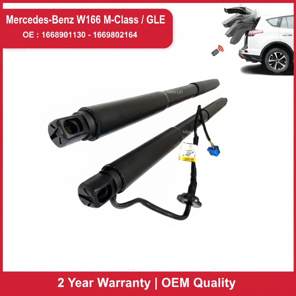 Mercedes-Benz W166 ML GL Class Electric Tailgate Gas Struts (Pair)