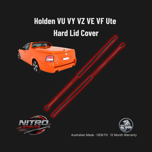 Holden VU VY VZ VE VF Ute Hard Lid Cover Gas Struts 700mm (Pair) — Nitro Struts