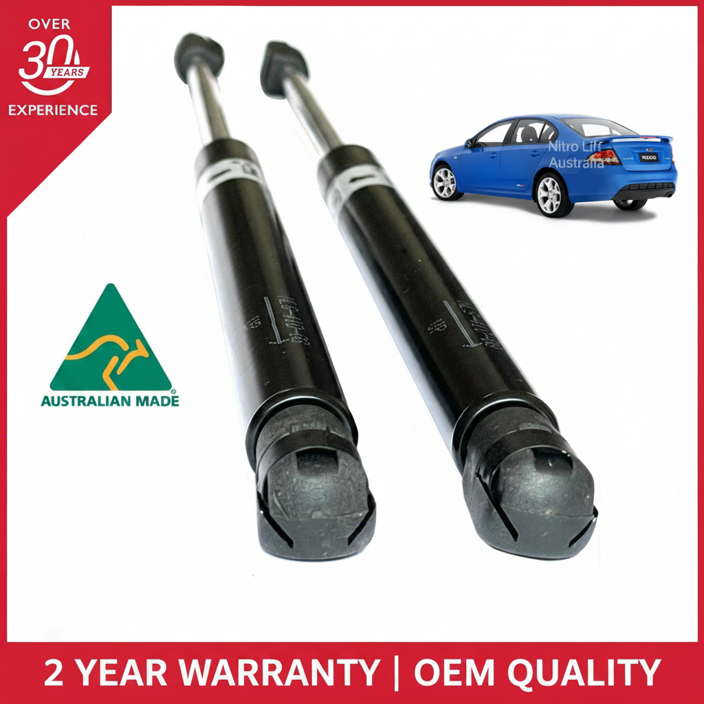 Ford Falcon FG XR6 XR8 Boot Gas Struts With Spoiler 2008-2014 (Pair)