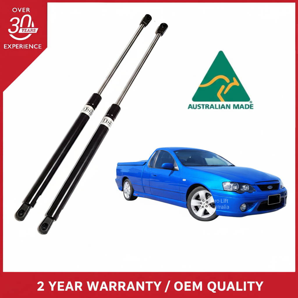 Ford Falcon BA BF Ute Hard Cover Flat Lid Gas Struts 525mm (Pair)