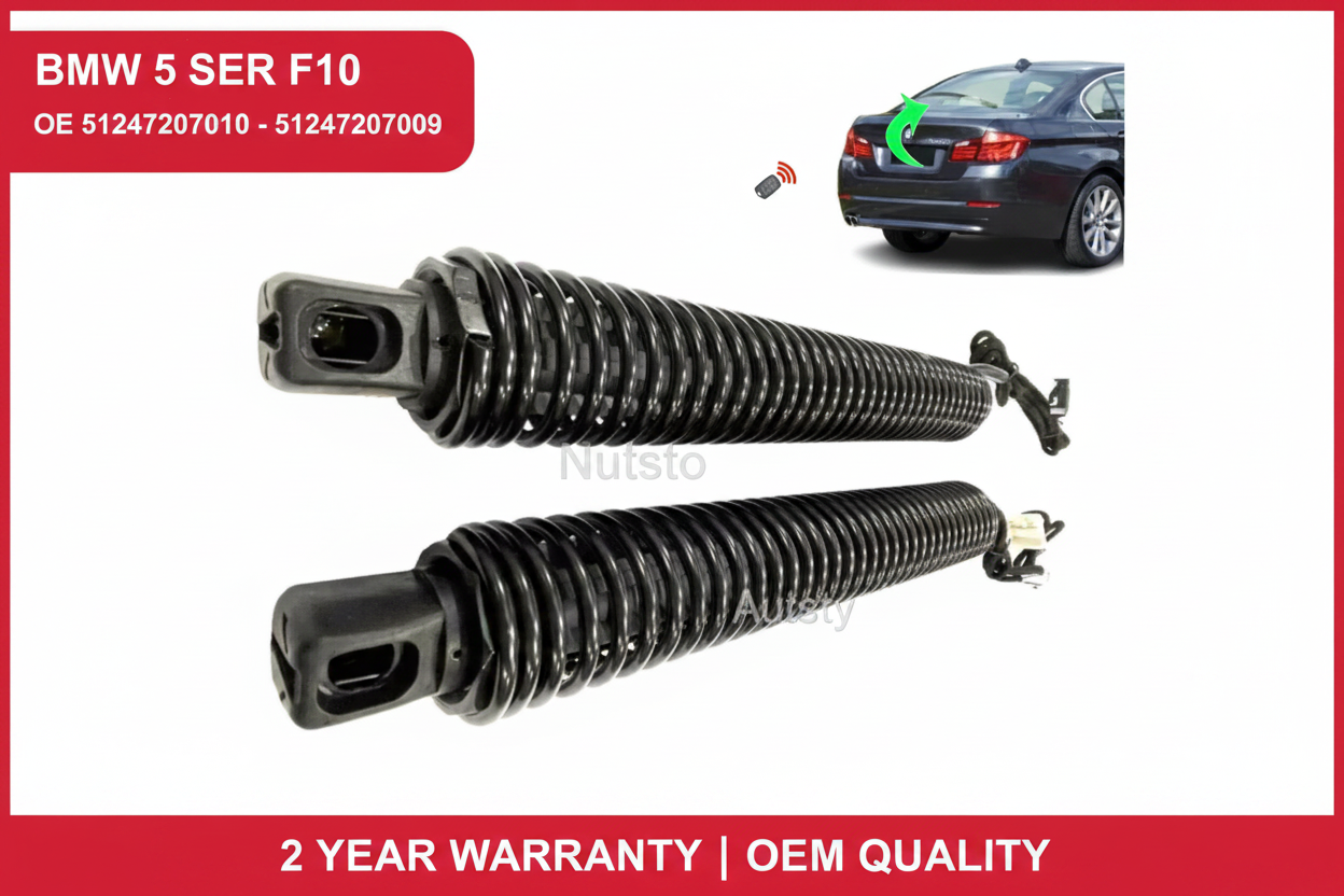 BMW 5 Series F10 Sedan Electric Power Tailgate Lift Struts (Pair)