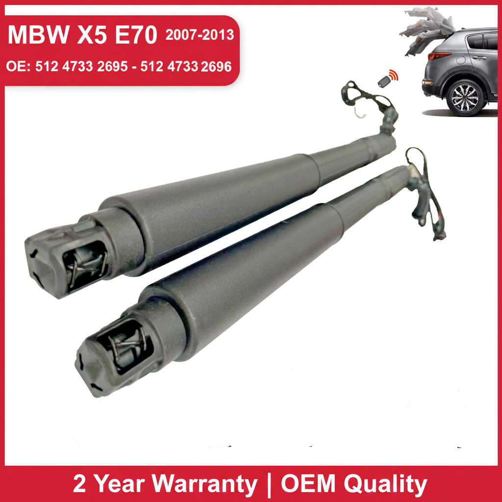 BMW X5 E70 Electric Power Tailgate Lift Gas Struts 2007-2013 (Pair)