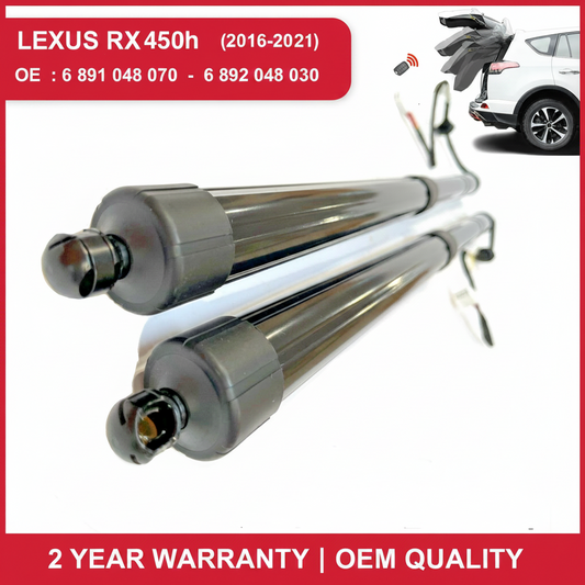 Lexus RX450h Electric Power Automatic Tailgate Lift Struts 2016-2021 (Pair)