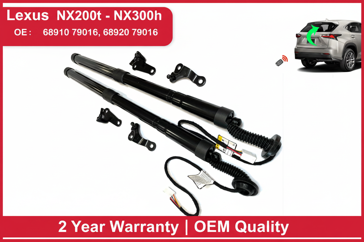 Lexus NX200t NX300h Electric Power Automatic Tailgate Lift Struts (Pair)