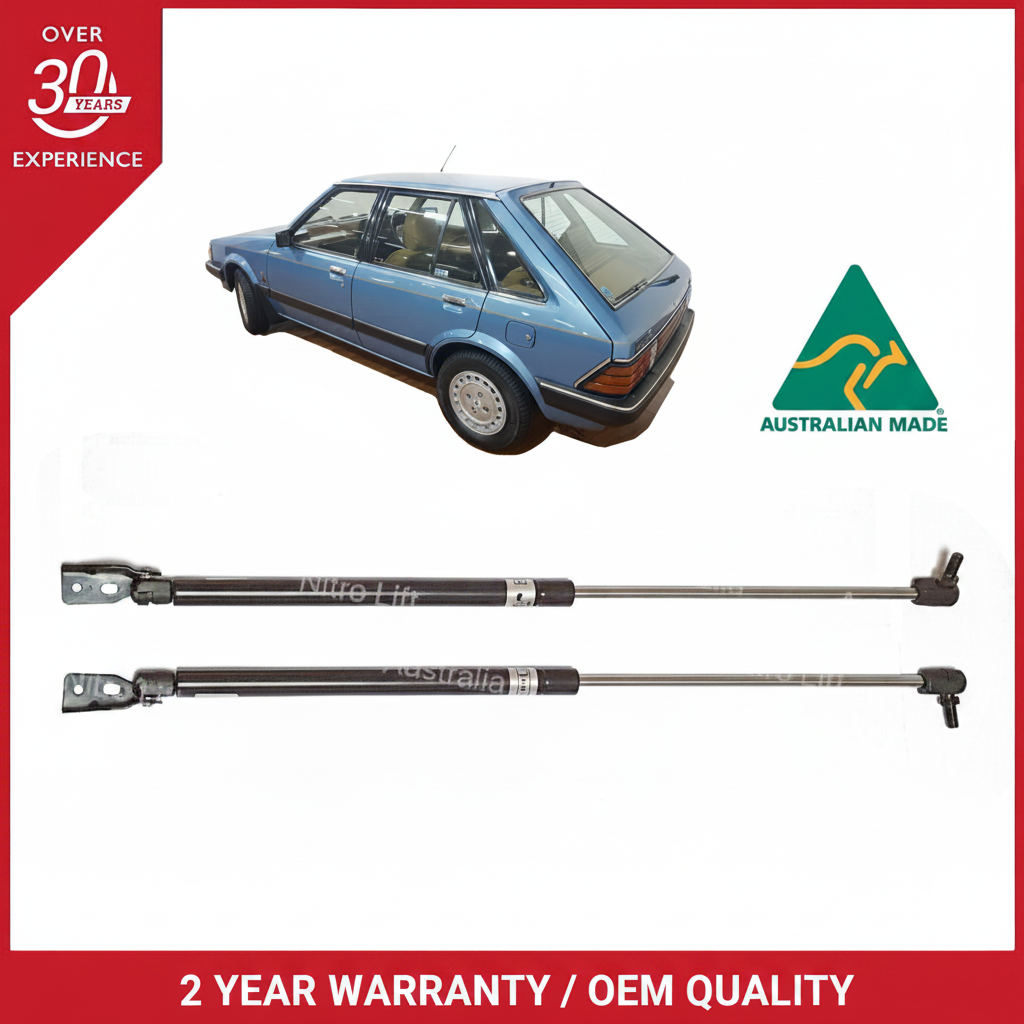 Ford Laser KA KB Rear Hatchback Gas Struts 1981-1985 (Pair)