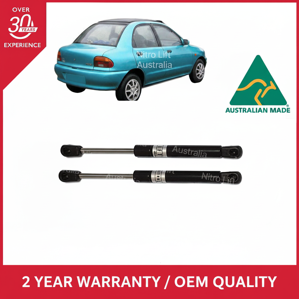 Mazda 121 Sedan Boot Gas Struts 1990-1997 (Pair)