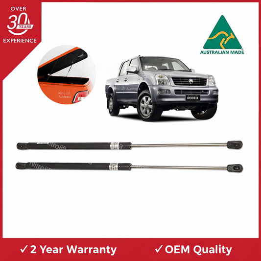 Holden Rodeo Ute Hard Cover Hardtop Flat Lid Gas Struts 505mm (Pair)