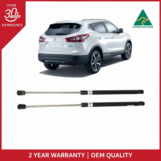 Nissan Qashqai J11 Wagon Tailgate Gas Struts 2014-2023 (Pair)