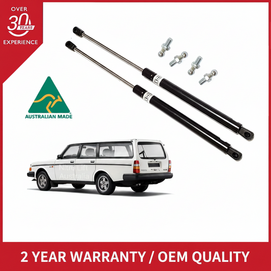 Volvo 240 Station Wagon Rear Gas Struts 1983-1993 (Pair)