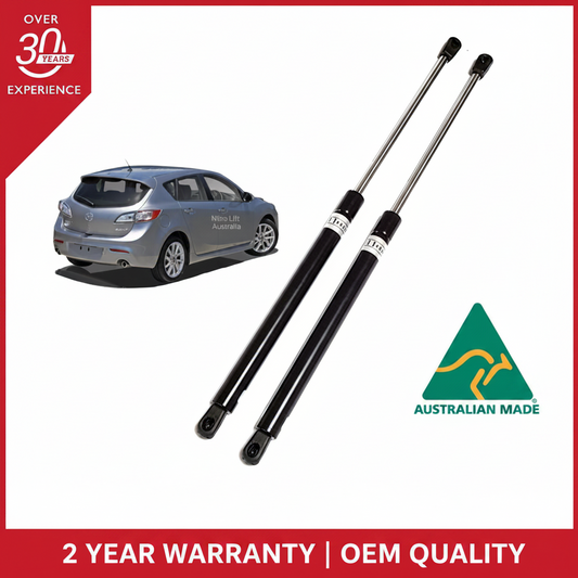 Mazda 3 BL Hatchback Tailgate Gas Struts 2010-2013 (Pair)