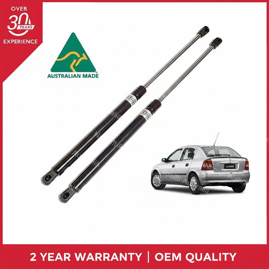 Holden Astra TS 5-Door Hatchback Tailgate Gas Struts 1998-2005 (Pair)
