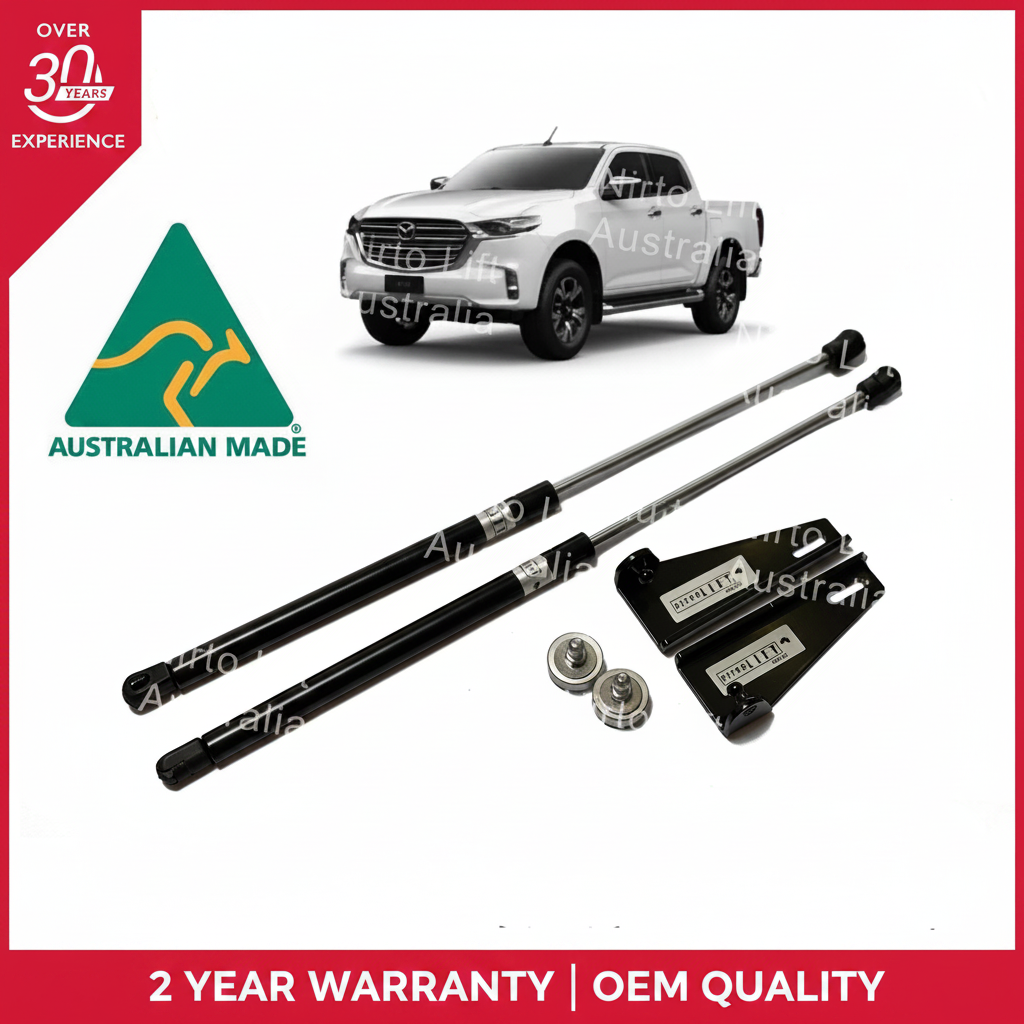 Mazda BT-50 Bonnet Gas Strut Damper Conversion Kit 2020-2022 (Pair)