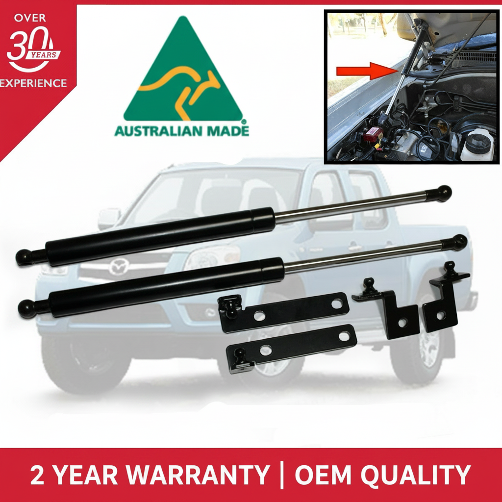 Mazda BT-50 Bonnet Gas Strut Damper Conversion Kit 2006-2011 (Pair)