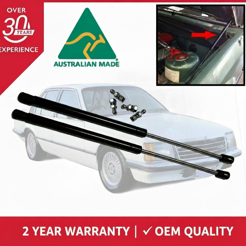 Holden Commodore VB VC VH VK VL SS HDT SLE Bonnet Gas Strut Kit (Pair)