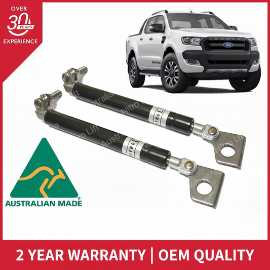 Ford PX Ranger MK1 MK2 Easy Up Lift Slow Down Tailgate Strut Kit 2012-2018