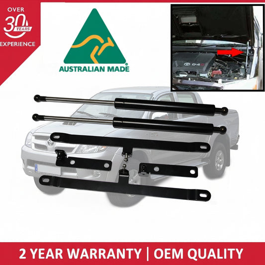 Toyota Hilux Diesel Bonnet Gas Strut Damper Conversion Kit 2005-2012