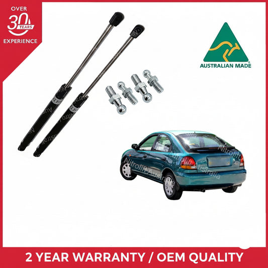 Ford Laser KJ KL Rear Hatchback Gas Struts 1994-1999 (Pair)