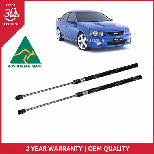 Ford Falcon Fairlane Fairmont BA BF Bonnet Gas Struts (Pair)