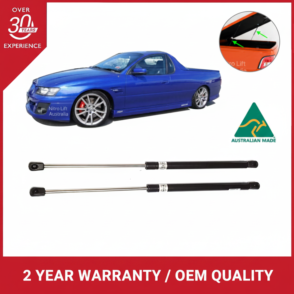 Holden Commodore Maloo Ute Hardtop Tonneau Cover Gas Struts 525mm (Pair)