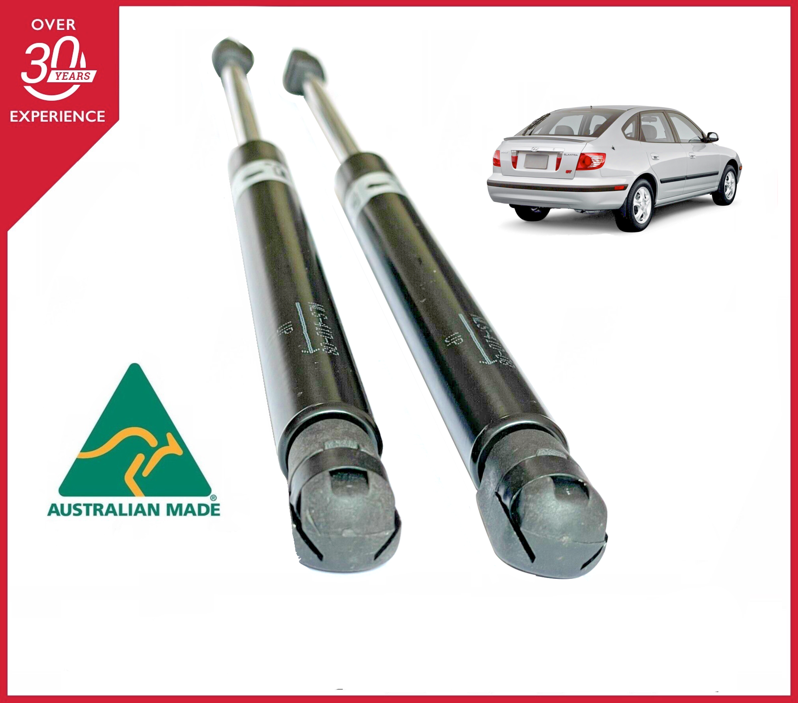 Hyundai Elantra Hatchback Boot Gas Struts 2001-2006 (Pair)