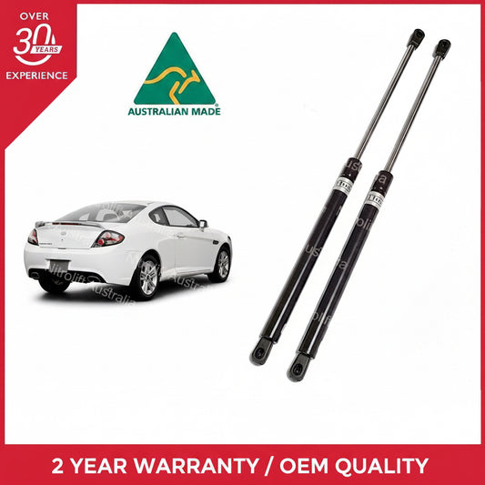 Hyundai Tiburon GK Coupe Hatch Tailgate Gas Struts 2002-2009 (Pair)