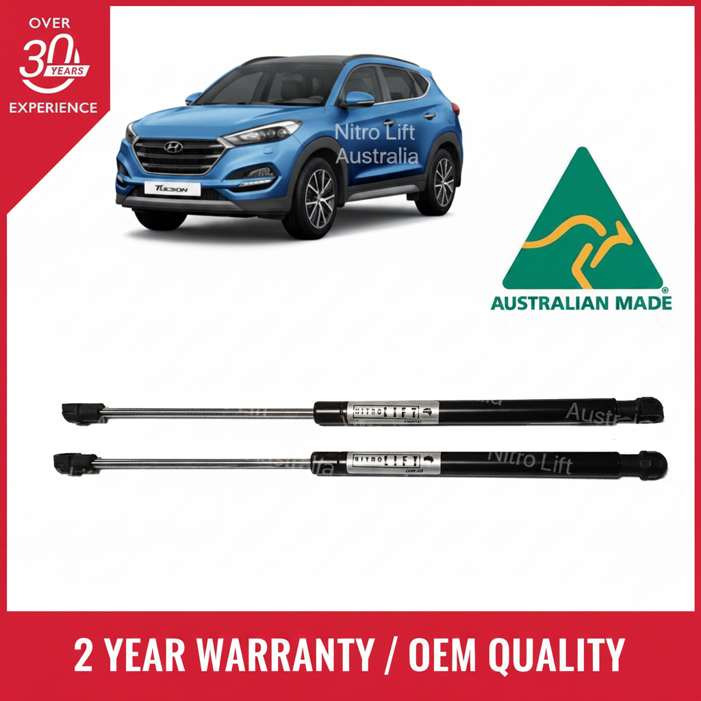 Hyundai Tucson JM Rear Windscreen Gas Struts 2004-2009 (Pair)