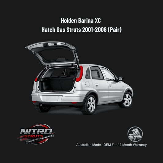 Holden Barina XC Hatch Gas Struts 2001-2006 (Pair)