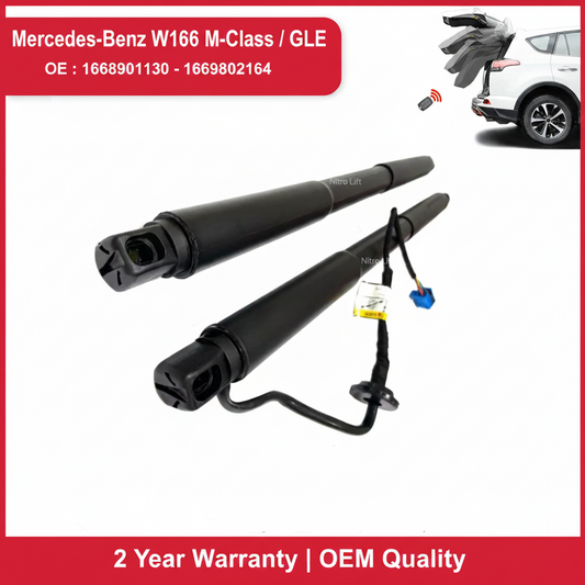 Mercedes-Benz W166 ML GL Class Electric Tailgate Gas Struts (Pair)