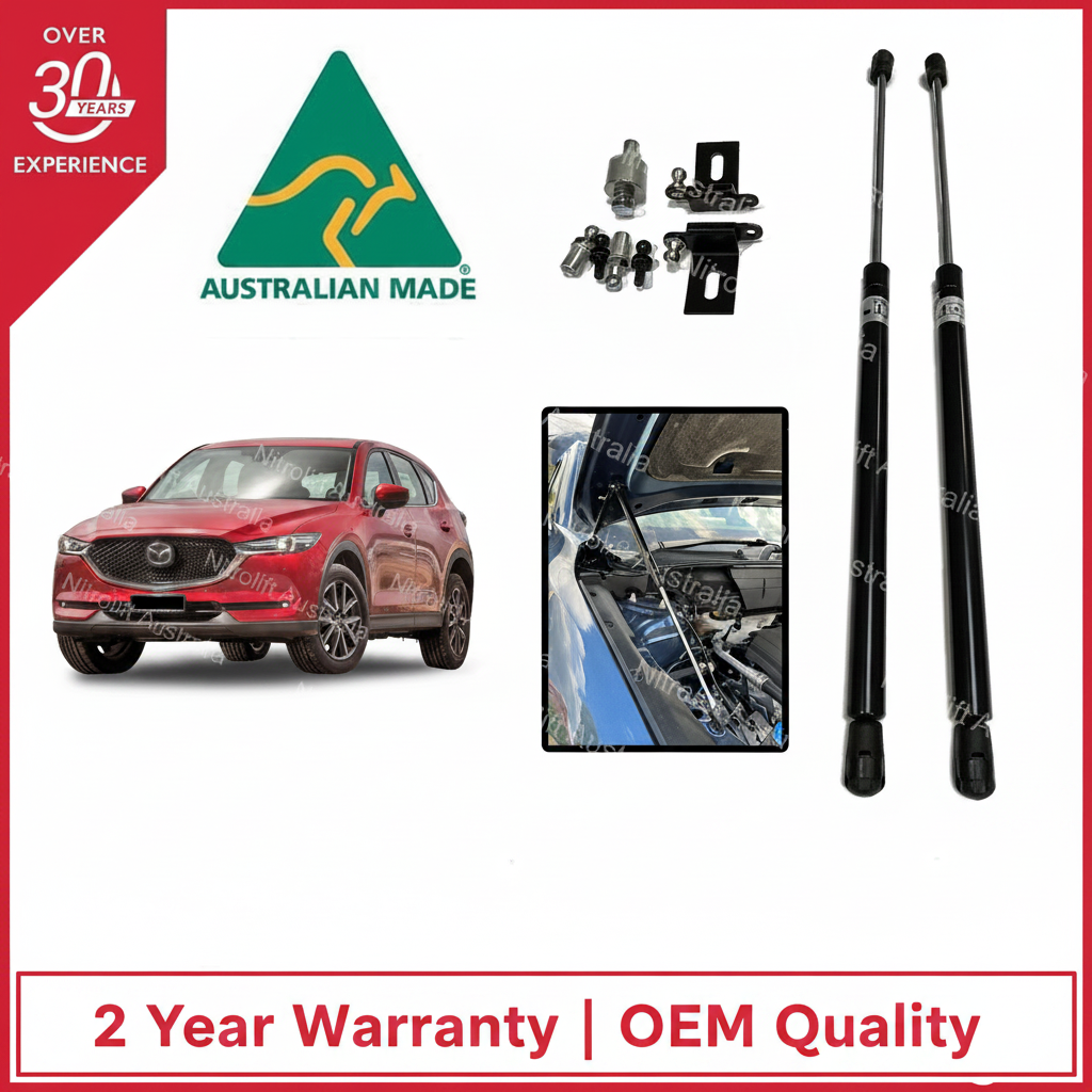 Mazda CX-5 KF Bonnet Gas Strut Damper Conversion Kit 2017-2023 (Pair)