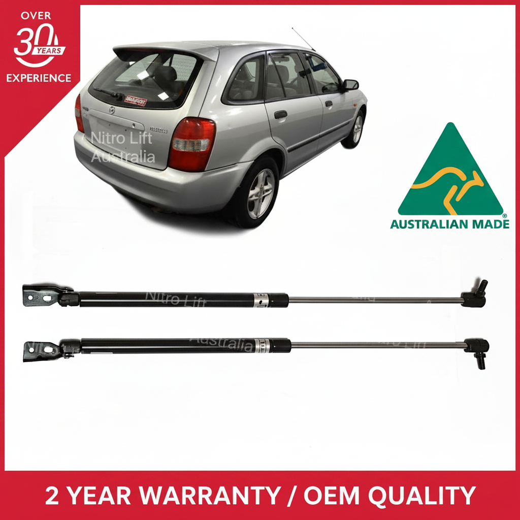 Mazda 323 BJ Astina Hatch Gas Struts 1998-2004 (Pair)