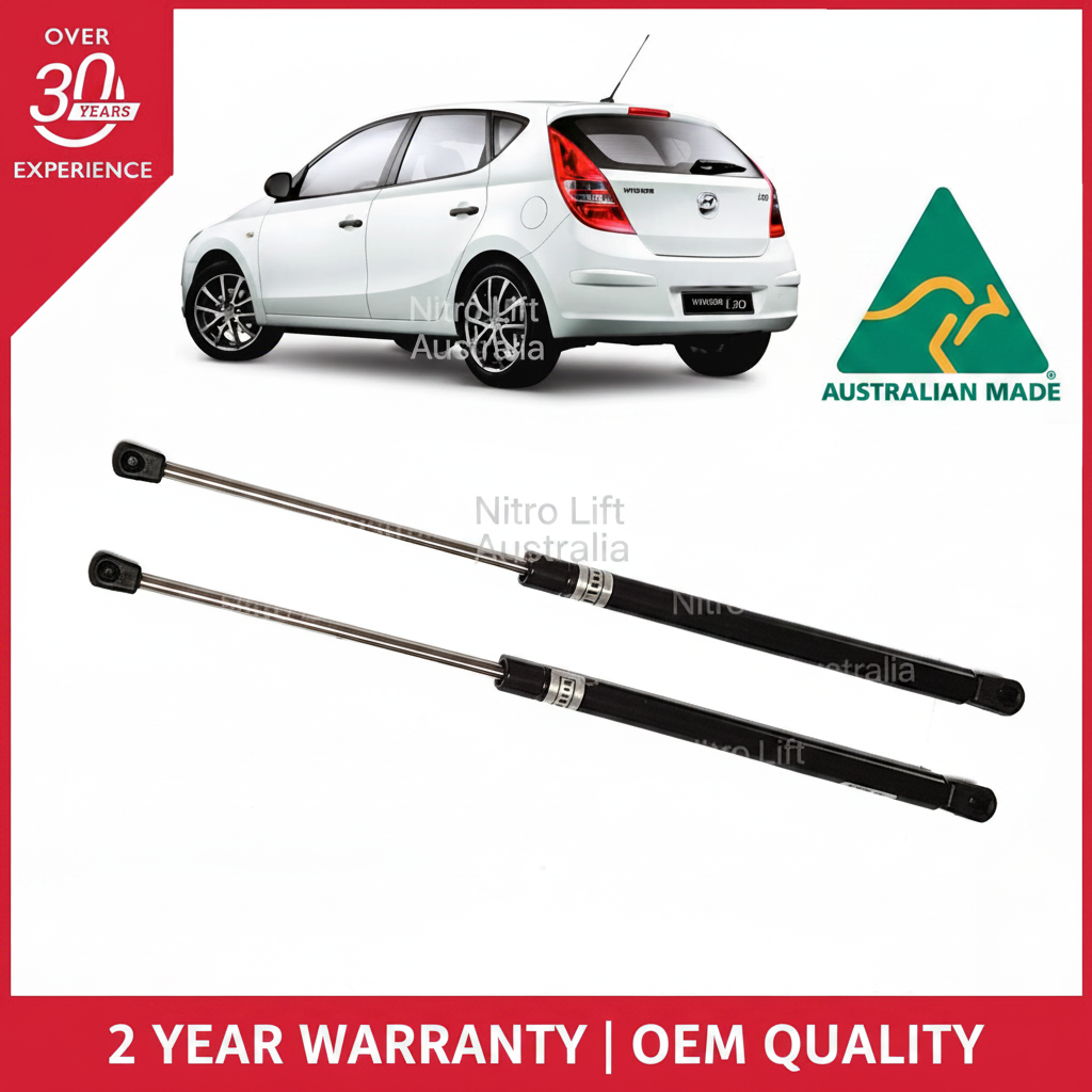 Hyundai i30 FD 1st Gen Hatchback Tailgate Gas Struts 2007-2011 (Pair)