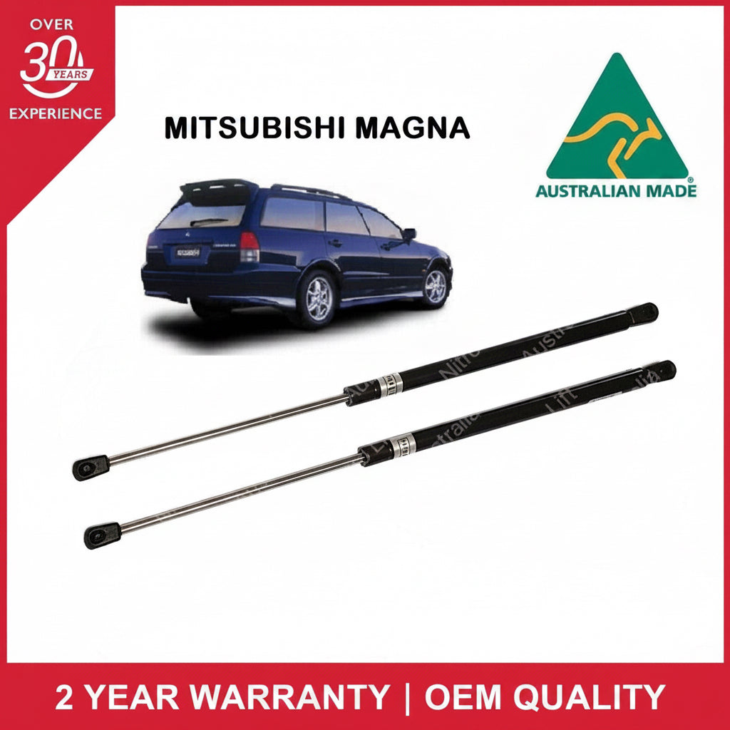 Mitsubishi Magna Verada Wagon Tailgate Gas Struts 1987 On (Pair)