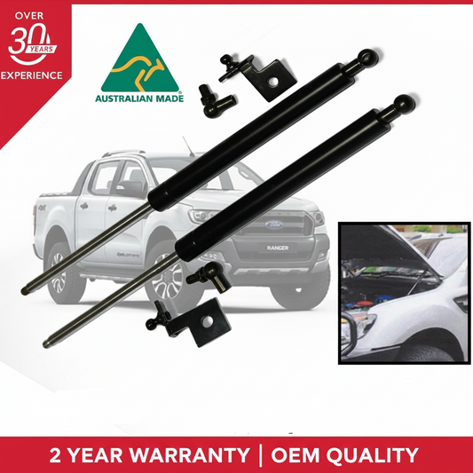 Ford PX Ranger Bonnet Gas Strut Damper Conversion Kit 2011-2018 (Pair)