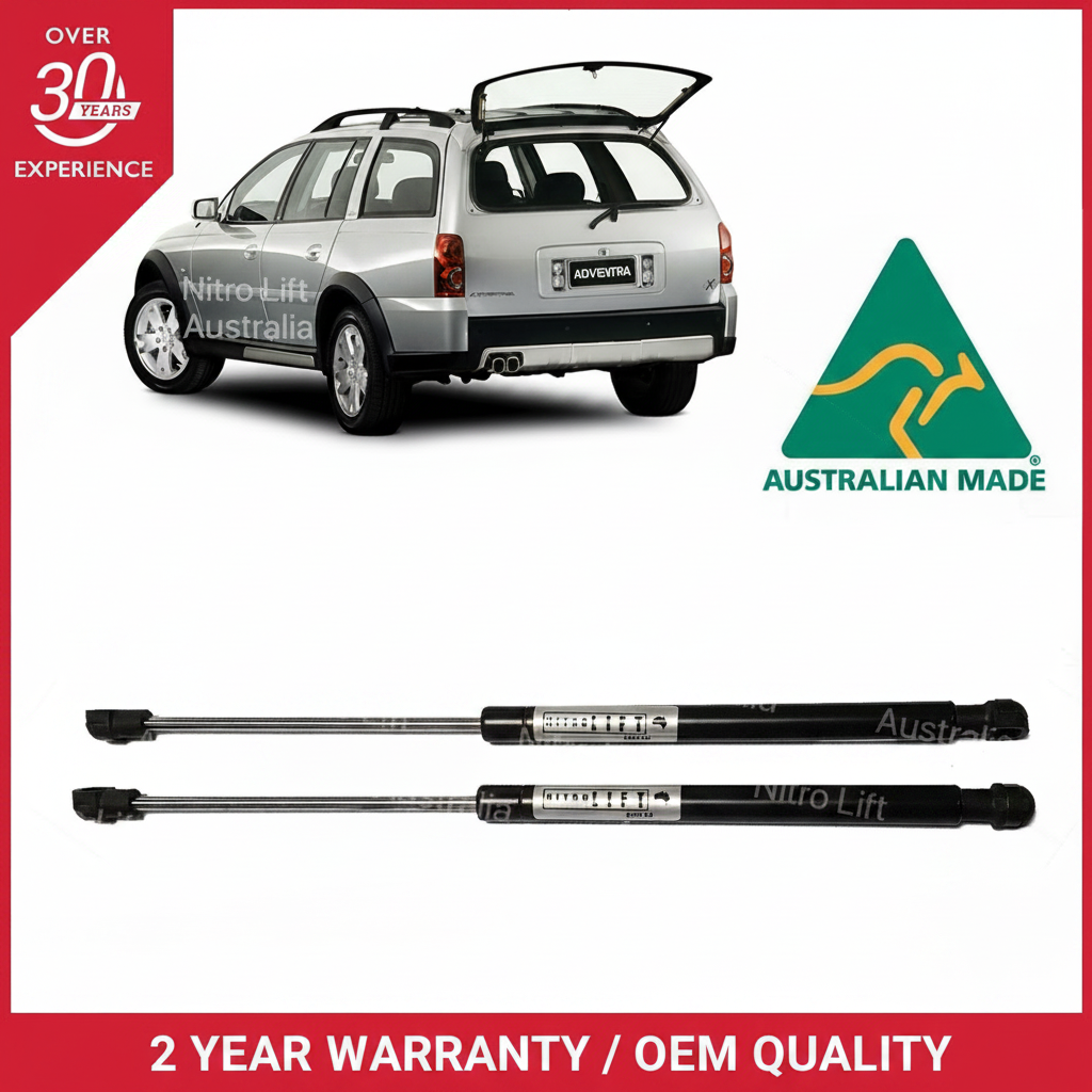 Holden Adventra Rear Glass Door Gas Struts (Pair)