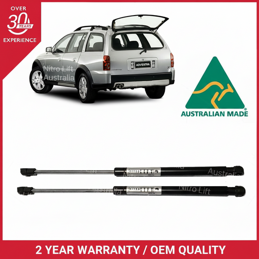 Holden Adventra Rear Glass Door Gas Struts (Pair)