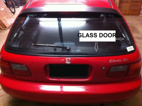 Honda Civic Hatch Glass Door Gas Struts 1989-1995 (Pair)