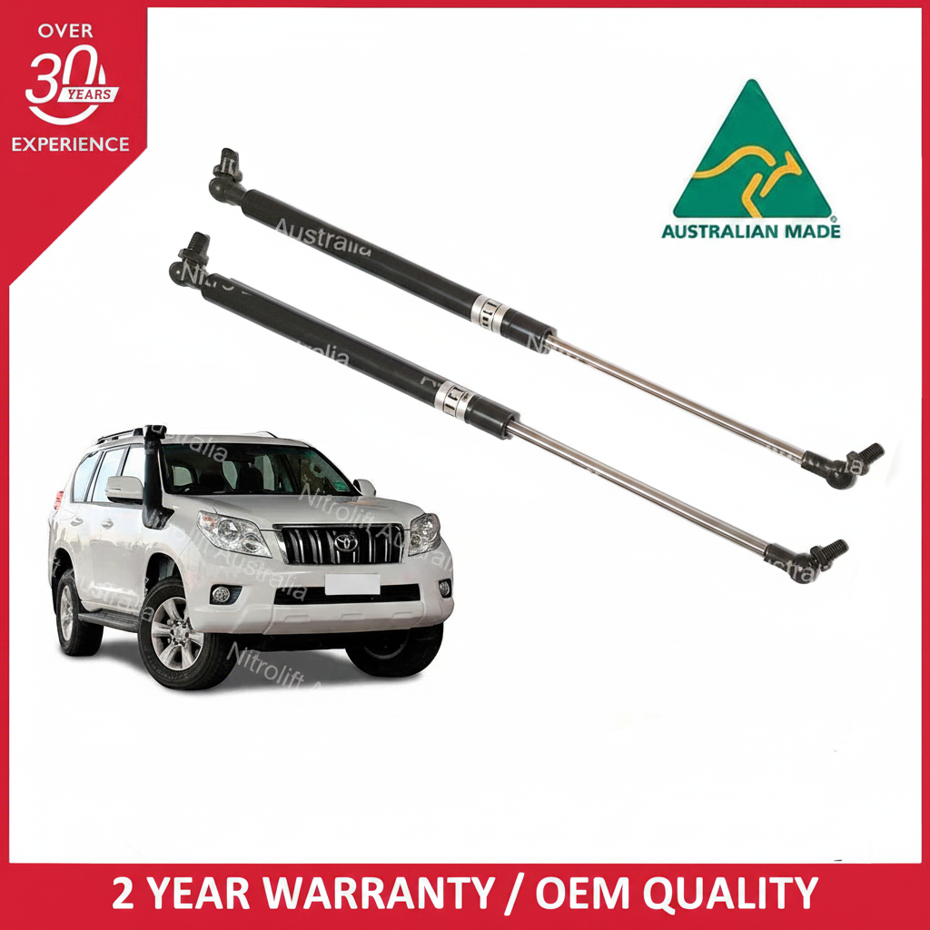 Toyota Landcruiser Prado 120 Series Bonnet Gas Struts 2003-2009 (Pair)
