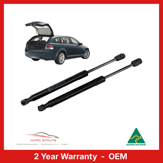 Holden Commodore VE VF Station Wagon Tailgate Boot Gas Struts (Pair) — Nitro Struts