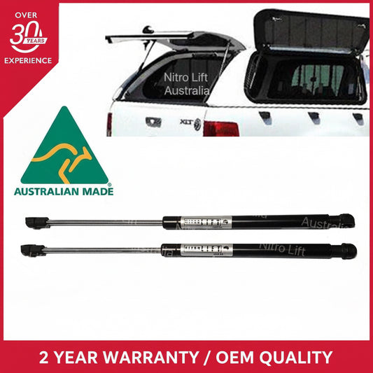 Fibreglass Canopy Gas Struts 430mm 150N (Pair)