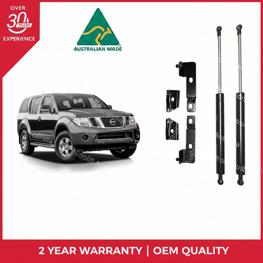 Nissan Pathfinder R51 Front Bonnet Strut Damper Conversion Kit 2005-2013